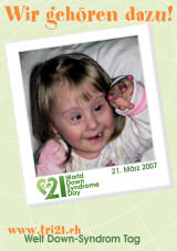 Poster zum Welt Down-Syndrom Tag 07