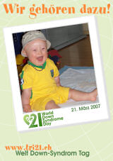 Poster zum Welt Down-Syndrom Tag 07