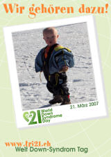 Poster zum Welt Down-Syndrom Tag 07