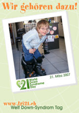 Poster zum Welt Down-Syndrom Tag 07