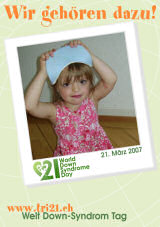 Poster zum Welt Down-Syndrom Tag 07