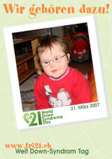 Poster zum Welt Down-Syndrom Tag 07