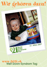 Poster zum Welt Down-Syndrom Tag 07