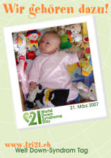 Poster zum Welt Down-Syndrom Tag 07