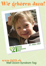 Poster zum Welt Down-Syndrom Tag 07
