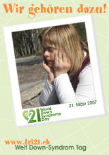 Poster zum Welt Down-Syndrom Tag 07