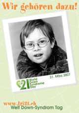 Poster zum Welt Down-Syndrom Tag 07