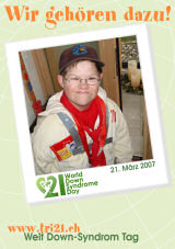 Poster zum Welt Down-Syndrom Tag 07