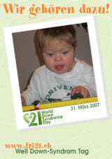 Poster zum Welt Down-Syndrom Tag 07