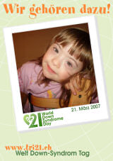 Poster zum Welt Down-Syndrom Tag 07