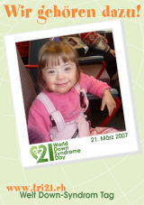 Poster zum Welt Down-Syndrom Tag 07
