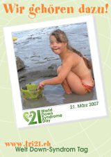 Poster zum Welt Down-Syndrom Tag 07