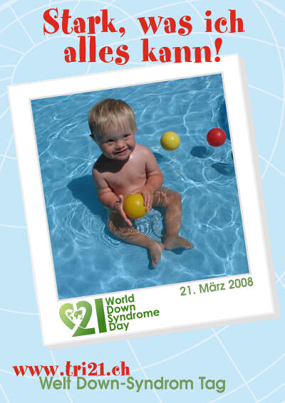 Plakataktion 08 'Stark, was ich alles kann'