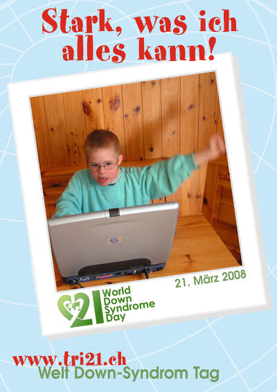 Plakataktion 08 'Stark, was ich alles kann'