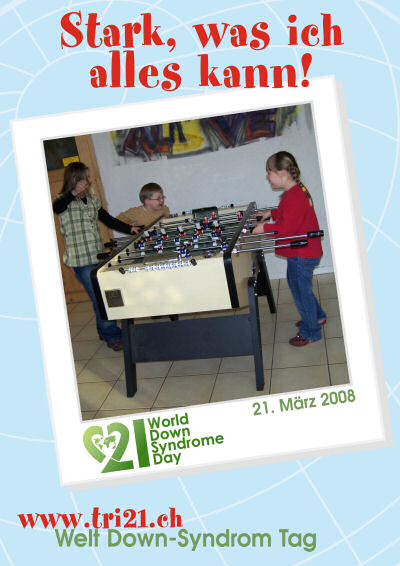 Plakataktion 08 'Stark, was ich alles kann'