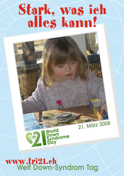 Plakataktion 08 'Stark, was ich alles kann'