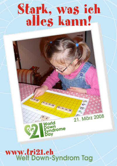 Plakataktion 08 'Stark, was ich alles kann'