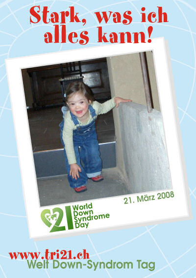 Plakataktion 08 'Stark, was ich alles kann'