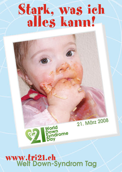 Plakataktion 08 'Stark, was ich alles kann'