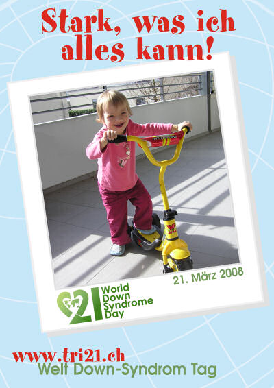 Plakataktion 08 'Stark, was ich alles kann'