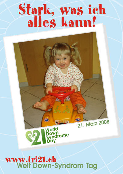 Plakataktion 08 'Stark, was ich alles kann'