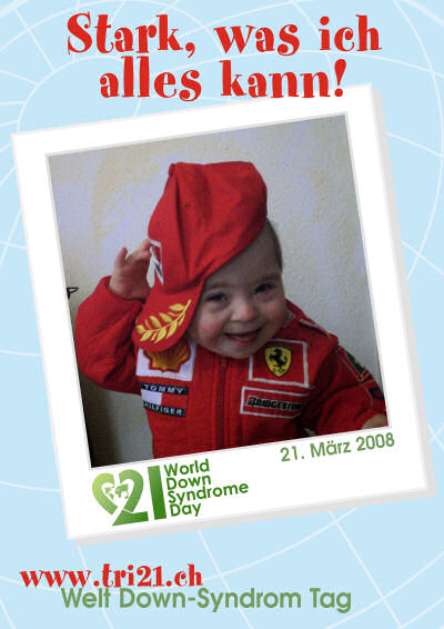 Plakataktion 08 'Stark, was ich alles kann'