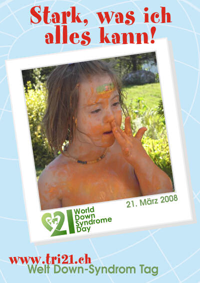 Plakataktion 08 'Stark, was ich alles kann'