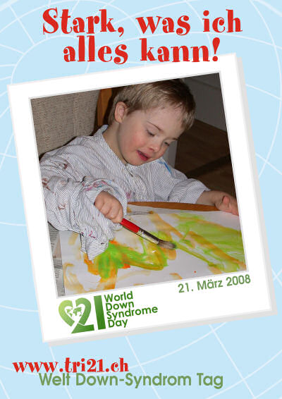 Plakataktion 08 'Stark, was ich alles kann'