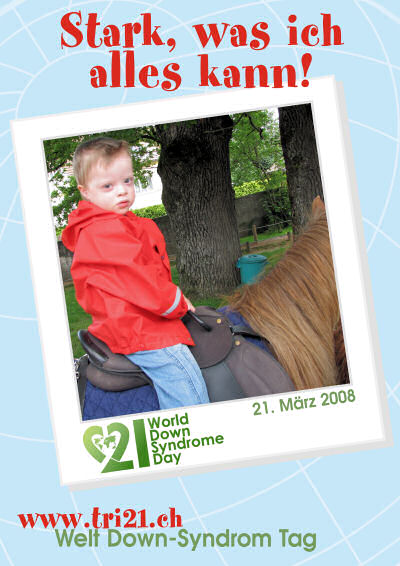 Plakataktion 08 'Stark, was ich alles kann'