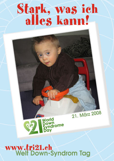 Plakataktion 08 'Stark, was ich alles kann'