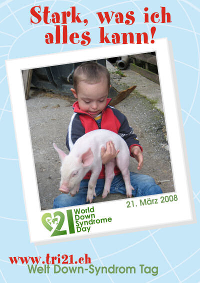 Plakataktion 08 'Stark, was ich alles kann'