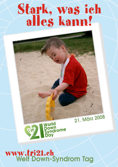 Plakataktion 08 'Stark, was ich alles kann'