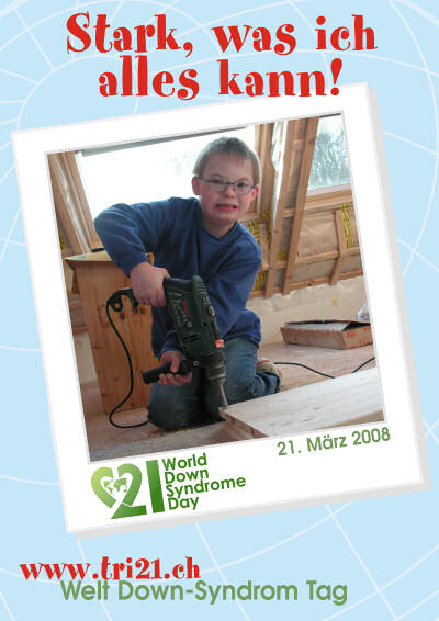 Plakataktion 08 'Stark, was ich alles kann'