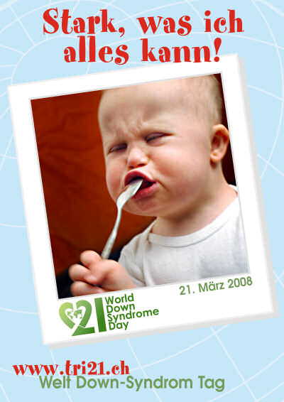 Plakataktion 08 'Stark, was ich alles kann'