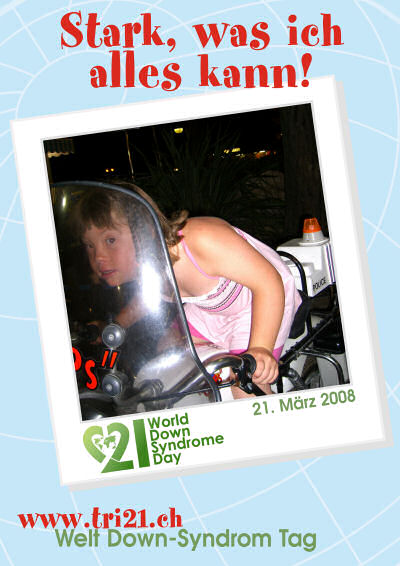 Plakataktion 08 'Stark, was ich alles kann'