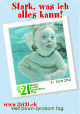 Poster zum Welt Down-Syndrom Tag 08