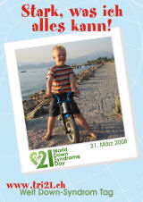 Poster zum Welt Down-Syndrom Tag 08