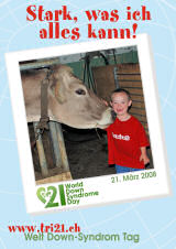 Poster zum Welt Down-Syndrom Tag 08