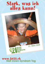 Poster zum Welt Down-Syndrom Tag 08