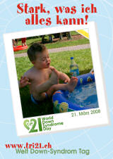Poster zum Welt Down-Syndrom Tag 08