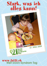 Poster zum Welt Down-Syndrom Tag 08