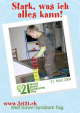 Poster zum Welt Down-Syndrom Tag 08
