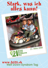 Poster zum Welt Down-Syndrom Tag 08