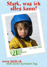 Poster zum Welt Down-Syndrom Tag 08
