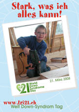 Poster zum Welt Down-Syndrom Tag 08