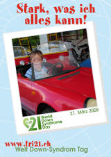 Poster zum Welt Down-Syndrom Tag 08
