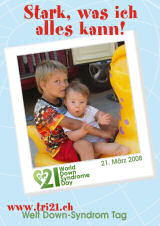 Poster zum Welt Down-Syndrom Tag 08