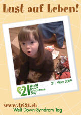 Poster zum Welt Down-Syndrom Tag 09