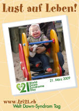 Poster zum Welt Down-Syndrom Tag 09