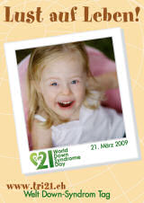 Poster zum Welt Down-Syndrom Tag 09